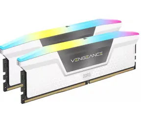 Corsair Vengeance RGB Weiß 32 GB (2x 16 GB) DDR5 6400 MHz / CL36 / DIMM / XMP / 1,35 V