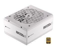 Corsair RM1200x 1200W weiß / ATX 3.0 / Active PFC / 140-mm-Lüfter / modular / 80PLUS Gold