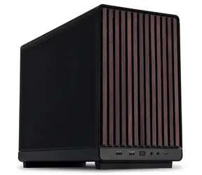 Lian Li DAN Cases A3-mATX Wood Edition schwarz