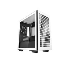 DEEPCOOL CH370 weiß / mATX / 2x USB-A 3.0 / 1x 120mm / ohne Stromquelle / transparente Seite