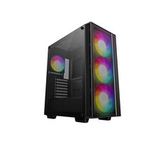 DEEPCOOL MATREXX 55 Mesh V4 C schwarz / ATX / 1x USB-A 3.0 / 1x USB-C 3.0 / 3x 140mm / 1x 120mm / ohne Stromquelle