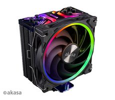 Akasa Soho H4 PLUS / 1x 120 mm / Hydro Dynamic Bearing / 31,8 dB bei 2000 U/min / 52,91 CFM / AMD + Intel