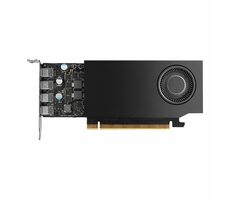 PNY RTX A1000 (Kleine Box) / 8 GB GDDR6 / 128 Bit / PCIe x16 4.0 / 4X mDP / 50 W
