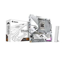 GIGABYTE B850M AORUS ELITE WIFI6E ICE / B850 / 4X DDR5 / 1x 2,5GLAN / Wi-Fi 6E / mATX