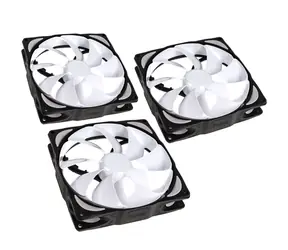 Noiseblocker NB-eLoop Fan B14-2 weiß 3 Stück / 140 mm / 16,95 dB bei 900 U/min / 64,28 CFM / 3-Pin