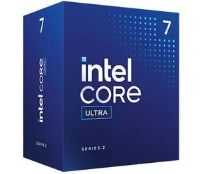 Intel Core Ultra 7 265F bei 2,4 GHz / TB 5,3 GHz / 20C20T / L3 30 MB / Ohne iGPU / Arrow Lake / TDP 182 W 