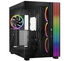 be quiet! Light Base 900 FX schwarz / E-ATX / 2x USB-A 3.1 / 1x USB-C / 4X 140mm / ohne Stromquelle / transparente Seite