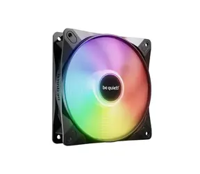 be quiet! Light Wings LX ARGB PWM Schwarz / 120 mm / Gewehrlager / 25,5 dB bei 1600 U/min / 51,5 CFM / 4-Pin PMW + 3-Pin