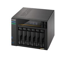Asustor Lockerstor 6 Gen3 AS6806T 6-Bay / 4X M.2 SSD / 6x 3,5" SATA / AMD V3C14 / 16GB RAM / 5x USB / 2x 2,5/10GLAN