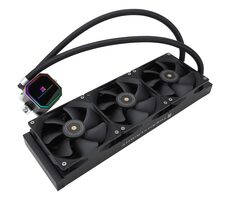 ThermalRight Frozen Prism 360 Black / AIO-Wasser-CPU-Kühler / 3x 120 mm / 1850 U/min bei 27 dB / 70,4 CFM