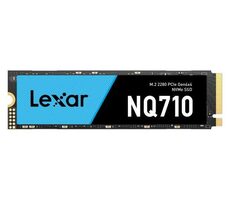 Lexar NQ710 500 GB / M.2 SSD 2280 / PCIe 4.0 / R: 4400 Mbit/s / W: 1700 Mbit/s / MTBF: 1,5 Mio. / 5 Jahre