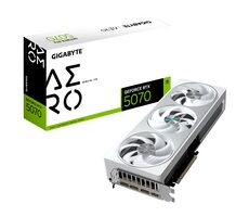 GIGABYTE GeForce RTX 5070 AERO OC 12 GB / 2165 MHz / 12 GB GDDR7 / 192-Bit / 1x HDMI + 3x DP / 750 W (16)