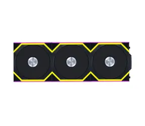 Lian Li UNI FAN SL Wireless 3er-Set inkl. Controller schwarz / ARGB / Umgekehrte Flügel / 120 mm / 2000 U/min / 31 dBA / 64 CFM / 4-Pin