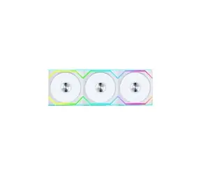 Lian Li UNI FAN SL Wireless 3-tlg. inkl. Controller Weiß / ARGB / Reverse Blade / 120mm / 2000rpm / 31dBA / 64 CFM / 4-Pin