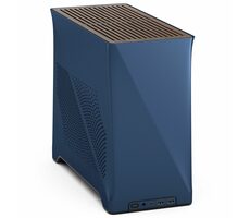 Fractal Design Era 2 blau / mITX / 2x USB-A 3.0 / 1x USB-C 3.2 Gen 2x2 / 2x 120mm / ohne Netzteil 
