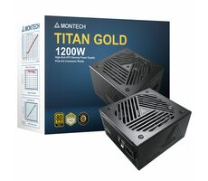 Montech Titan Gold 1200W / ATX 3.0 / 1200W / 80 PLUS Gold / Aktives PFC / modular