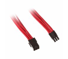 Silverstone Verlängerungskabel 6-Pin-PCIe auf 6-Pin-PCIe - 250 mm, rot