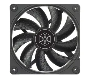 Silverstone Shark Force schwarz / 120 mm / Hydrodynamisches Lager / 41,2 dB @ 2500 U/min / 100 CFM / 4-Pin PWM 