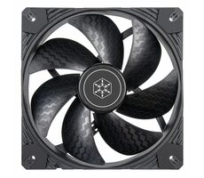 Silverstone Shark Force schwarz / 140 mm / Fluiddynamisches Lager / 38,3 dB @ 2200 U/min / 120 CFM / 4-Pin PWM