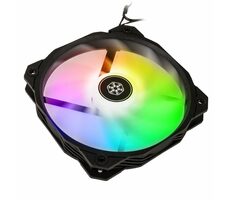 Silverstone Shark Force ARGB schwarz / 160 mm / Fluiddynamisches Lager / 38,1 dB @ 1600 U/min / 160 CFM / 4-Pin PWM