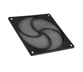 Silverstone SST-FF125B schwarz / Magnetfilter für Lüfter / Größe 120x120
