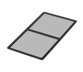 Silverstone SST-FF145B schwarz / Magnetfilter für Lüfter / Größe 300x180