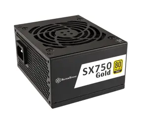 Silverstone SX750 Gold / SFX / 750W / 80PLUS Gold / Aktives PFC / modular