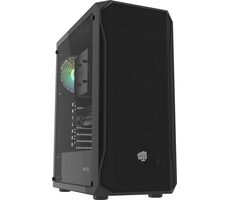 Fury Shobo SH4 RGB schwarz / ATX / 3x USB-A / 1x 120 mm RGB / Transparentes Seitenteil / Ohne Netzteil