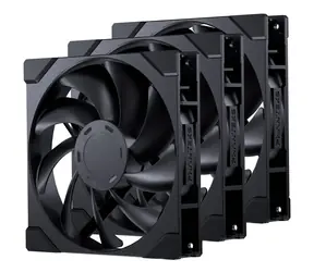 PHANTEKS M25 Gen2 PWM 3er-Set schwarz / 140mm / Hydraulisches Lager / 36,4 dB @ 1800 RPM / 101,78 CFM / 4-Pin PWM