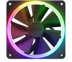 NZXT F120 PWM schwarz / 120mm / Fluid Dynamics Lager / 27,5 dB @ 1800 RPM / 50,18 CFM / 4-Pin PMW
