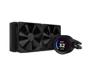 NZXT Kraken Elite 240 schwarz / 2x 120mm / Fluid Dynamic Bearing / 30,0 dB @ 2000 RPM / 73,47 CFM / AMD + Intel