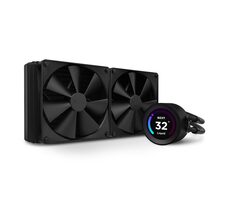 NZXT Kraken Elite 280 schwarz / 2x 140mm / Fluid Dynamic Bearing / 32,1 dB @ 1500 RPM / 99,68 CFM / AMD + Intel