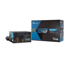 Seasonic G12 GM 80 PLUS Gold 850W schwarz / ATX / 850W / 80 PLUS Gold / Aktives PFC / modular 