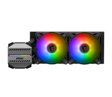 MSI MAG Core Liquid M240 schwarz / 2x 120mm / 20 dB @ 2000 RPM / AMD + Intel