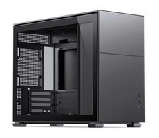 Jonsbo D31 TG schwarz / mATX / 1x USB-A 3.2 / 1x USB-C 3.2 / ohne Netzteil / transparentes Seitenteil