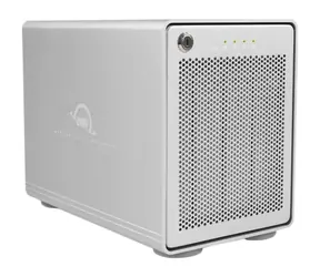 OWC Mercury Elite Pro Quad / 4x3,5" SATA-Festplatte / eSATA / USB-B 3.2 Gen 1 / RAID 