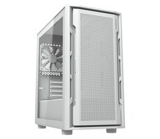 COUGAR Uniface Mini weiß / PC-Gehäuse / Micro-ATX / Mini-ITX / transparentes Seitenteil / ohne Netzteil