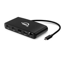 OWC Thunderbolt 3 Mini-Hub / 2x HDMI / RJ-45 / USB-A 2.0 / USB-A 3.2 Gen 1 / USB-Betrieb