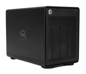OWC ThunderBay 4 / HDD-Dockingstation / 4X 3,5" & 2,5" SATA III Steckplatz / 2x Thunderbolt 3 / 1x DP