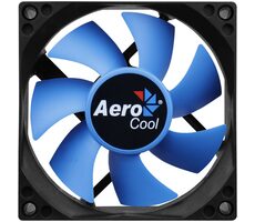 AeroCool Motion 8 schwarz / 80mm / Hydraulisches Lager / 25,3 dB @ 2000 U/min / 36,5 CFM / 4-Pin 