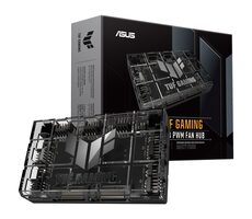 Asus TUF Gaming ARGB Controller / 6x 4-Pin für Lüfter / 6x 3-Pin ARGB / 2x SATA für Stromversorgung / RGB-Beleuchtung