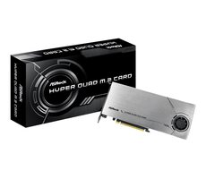 ASRock Hyper Quad M.2-Karte / PCIe 4.0 x16 / 4 x M.2