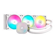 Corsair NAUTILUS ARGB weiß / 3x 120mm / 33,2dB / 300-1700 RPM / 94,87CFM / Intel + AMD
