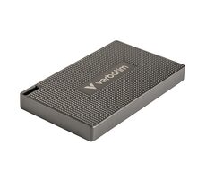 Verbatim Metal Mini Externes SSD-Laufwerk 1 TB schwarz / USB-C 3.2 Gen 2x2 / R: 2000 MB/s / W: 1750 MB/s   