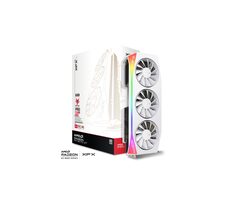 XFX Mercury Radeon RX 9070XT 16GB OC weiß / 3100 MHz / 16GB GDDR6 / 256-bit / 1x HDMI + 3x DP / 700W (8+8+8)