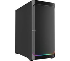 Sharkoon AK4W RGB Strip schwarz / ATX / 2x USB 3.2 / 1x USB-C / 4X 120mm / ohne Netzteil / transparentes Seitenteil
