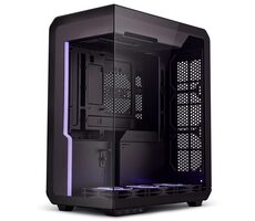 Ssupd Xhuttle schwarz / ATX / 2x USB-A 3.0 / 1x USB-C 3.2 / transparentes Seitenteil / ohne Netzteil