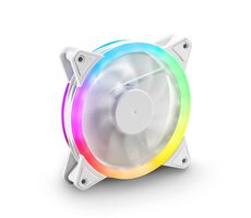 Sharkoon SHARK Blades PWM RGB weiß / Lüfter / 120mm / RGB / 24,8 dBA / 1400 U/min / 94,8 m3h