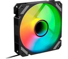 Sharkoon SHARK Mirror RGB PWM schwarz / Lüfter / 120mm / RGB / 26,8 dBA / 1500 U/min / 99,52 m3h