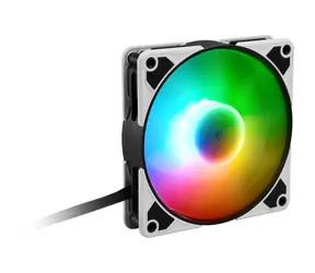 Sharkoon SilentStorm 120 PWM RGB schwarz / Lüfter / 120mm / RGB / 20,4 dBA / 1400 U/min / 93,6 m3h